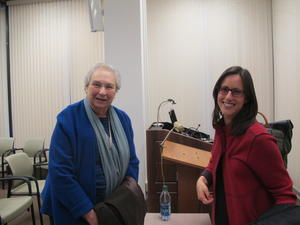 Ann Einhorn and Julia Cohen