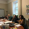Frances and Mitch Harris, Psoy Korolenko, Sara Feldman-Noon Workshop